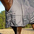 Jeffers 1680D High Neck Horse Turnout Blanket, 240G, 78" - Plymouth Brown