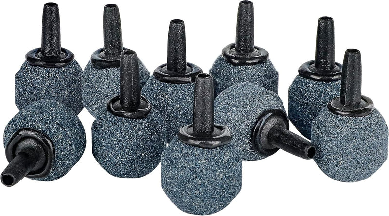 Pawfly Aquarium 0.8 Inch Air Stone Ball Bubble Diffuser Release Tool for Nano Air Pumps Small Buckets and Fish Tanks, 10