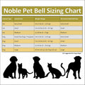 Noble Bells, Pair - Handmade in USA, Extra Loud Collar Bells for Cats and Dogs, Premium Brass and Nickel Silver