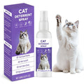 QHZ Bitter Apple Spray for Cats, Natural Bitter No Chew Training Spray for Cats & Dogs, Indoor & Outdoor Pet Deterrent to Stop Scratching, Chewing & Biting on Couch, Curtains, Plants, 150ml