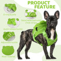 Dog Harness with Backpack, Adjustable Dog Backpack Harness for Small Medium Dogs, No-Pull Breathable Backpacks for Dogs 