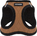 Voyager Step-in Plush Dog Vest Harness -Beige Plush, Medium