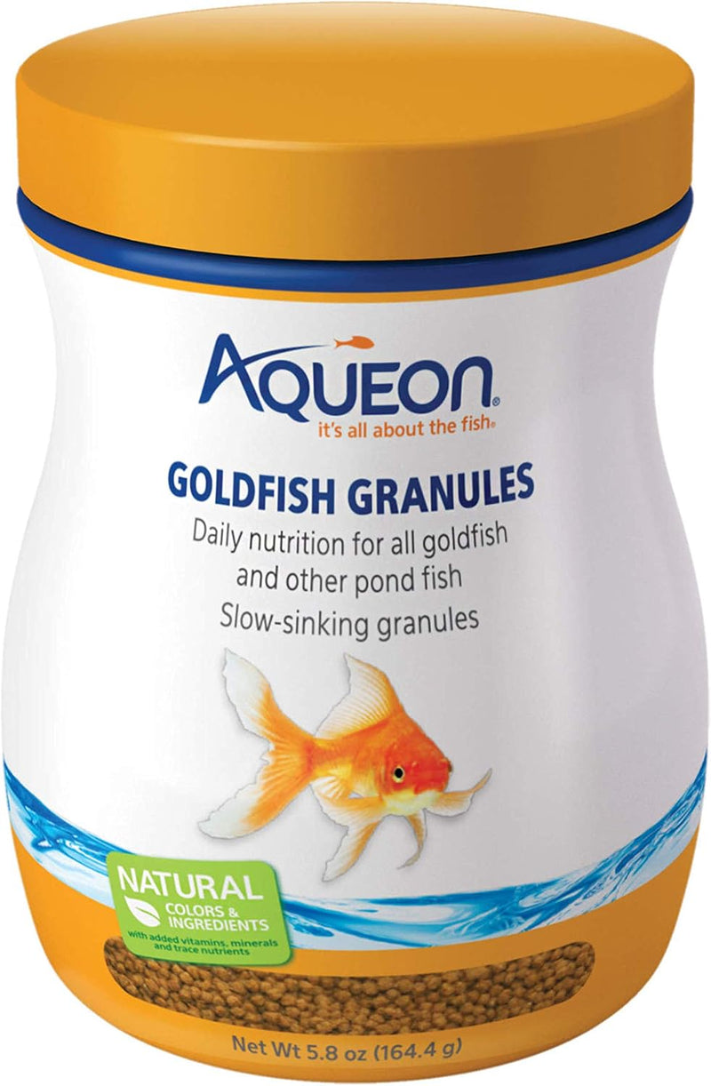 Aqueon Goldfish Granules, Goldfish Food, 5.8 Ounces