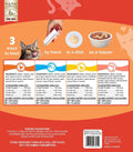 Fieldcrest Farms Lickable Cat Treats, 100 Count Variety Pack