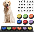 Acools Dog Buttons for Communication, 6 Pcs Dog Talking Button Set, 30s Voice Recordable Pet Training Buzzer, Speaking B