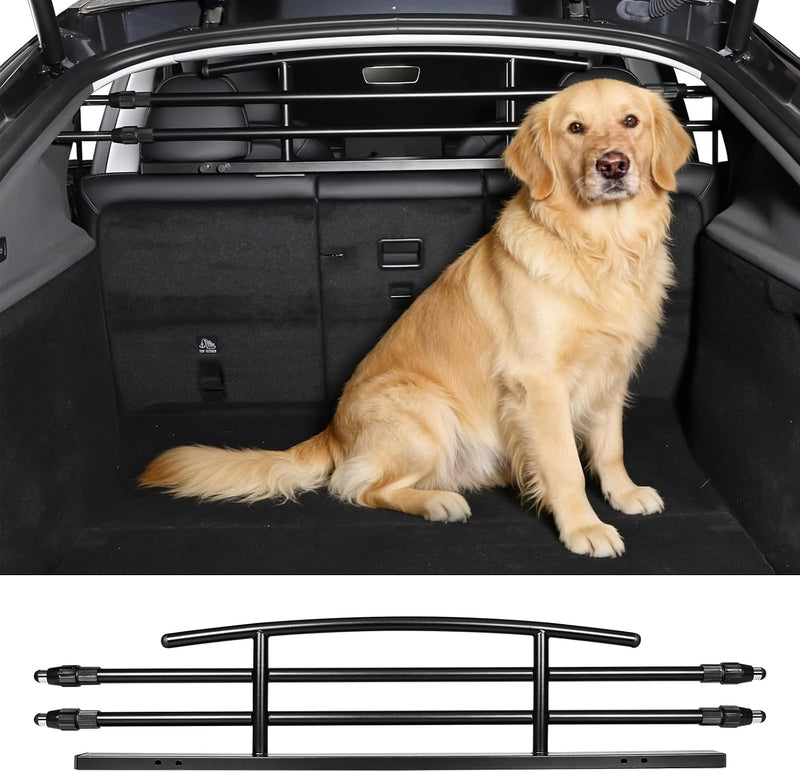 for Tesla Model Y Juniper Dog Barrier Adjustable Large Pet Protective Barrier Anti-bite Heavy-Duty Metal Stainless Steel