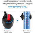 FEDOUR 50W 100W 300W Submersible Aquarium Heater, Adjustable Glass Water Heater for 5 – 70 Gallon Fish and Turtle Tank (