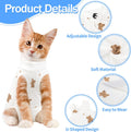 Coppthinktu Cat Recovery Suit Female Cat Onesie After Surgery Anti Licking