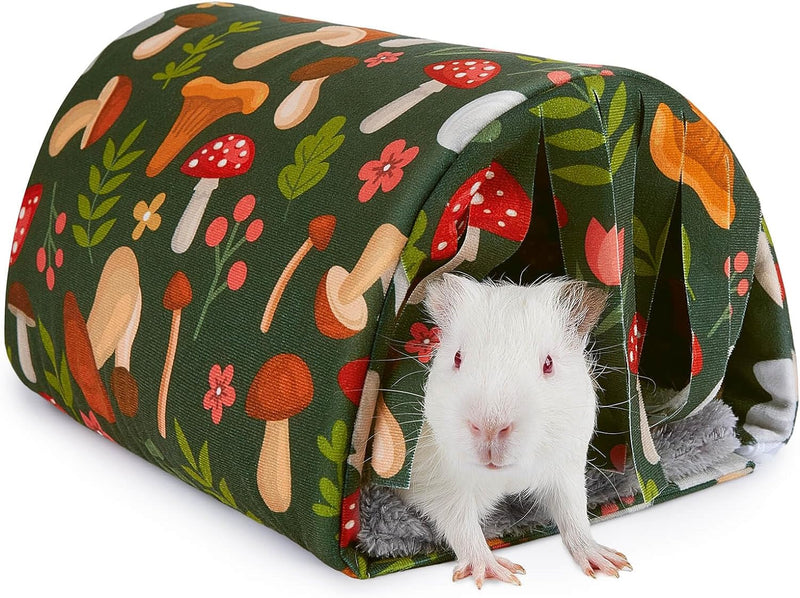 Unicorn Catcher Washable Guinea Pig Tunnel with Curtains for Small Animals