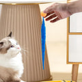 Bouncy Balls for Cats, Cat Worm Toy-5 Pack&2 Bells