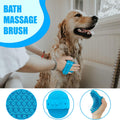 MASTER QUEEN Dog Brush Grooming Kit 5PCS - Dog Brush for Shedding,Puppy Brush and Flea Comb for Dogs, Slicker Brush Comb and Dog Hair Brush Set Blue, Grooming at Home or Travel