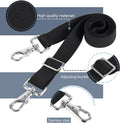Premium Horse Blanket Sheet Leg Straps, Replacement Stretchy Belly Strap with Double Swivel Snaps, Adjustable Elastic Le