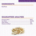 American Sourced Beefhide Chips Dog Chew Treats - Natural Flavor, 22oz/1 Pack