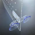 Acrylic Fish Tank Divider 11.81x9.84 inch Clear Aquarium Divider