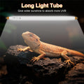 UVB Light for Reptiles Bearded Dragon, 2 Pack T5 UVB Reptile Light UVB Bulb 10.0 24W UVA UVB Reptile Light Bulb Terrariu