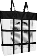 Tessco for you 1 Pcs Box Fan Holders for Horse Stall, Nylon Bag,Black