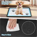 Pee Pad Holder for Dogs, Dog and Puppy Pee Pads Holder, 24"x24" Non-Slip & Leak-Proof & Portable Silicone Mat with Raise