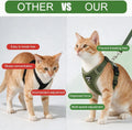 Large Cat Harness and Leash Set, Escape Proof Walking Harness for Big Cats