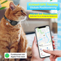 GPS Cat Tracker Collar, (iOS‑Only) Smart Pet Activity Tracking