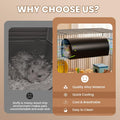 NEWTRY Chinchilla Hanging Cooling Tunnel, Multi-Functional Hideout Tubes
