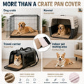 Dog Crate Pan Cover Washable Dog Bed Liner 36x24 Inch