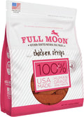 Full Moon Chicken Strips Healthy All Natural Dog Treats Human Grade Made in USA Grain Free 12 oz