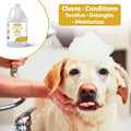 Crystalino Oatmeal Shampoo for Dogs - 1 Gallon Dog Shampoo Champu para Perros & Conditioner Concentrate Professional Grooming - 1 Gallon Sensitive Hypoallergenic Dogs Shampoos, Oatmeal Puppy Shampoos