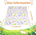 21.6'' Grooming Wrap for Rabbit, Rabbit Wrap for Grooming Cutting Nails, Soft Rabbit Restraint for Nail Clipping Rabbit 