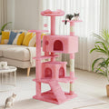 DUMOS 54-inch Cat Tree Tower with Scratching Posts, Indoor Use