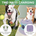 Dog Ball Throwing Machine Automatic for Small to Medium Sized Dogs, Dog Interactive Toy Pet Ball Launcher with Balls