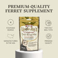 Marshall Uncle Jim’s DUK Soup Mix for Ferrets – 4.5 oz Each – Digestive Support, Recovery & Vitality Aid – Includes 2 Sq