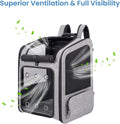 Extra Large Cat Backpack Carrier for Cats Under 30 Lbs