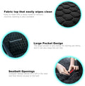 Meginc Dog Seat Covers for Back Seat, Dog Car Seat for Tesla Model 3, 100% Waterproof Pet Seat Cover Protects from Scratches, Scuffs, Hammock for Tesla with Mesh Window & Headrest Protection