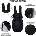 Pet Carrier Backpack, Adjustable Pet Front Carriers for Small Medium Dogs Cats 5-18 Lbs, Legs Out, Dog Cat Carrier Backp