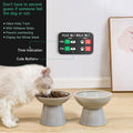 YAUYIK Pet Feeding Reminder Magnet, Dog Fed Sign Tracker, Puppy Feeding Schedule Chart, AM/PM Daily Indication Chart Fee