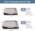 XL Large Orthopedic Dog Bed for Senior Dog to Comfy Sleep