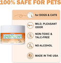 ZOXY Lime Sulfur Cream, Mange Treatment Dogs, Ringworm Treatment for Cats & Dogs, Soothes Itchy, Dry, Inflamed Skin, Promotes Hair Regrowth, Low Odor, No Rinse Needed, 2oz