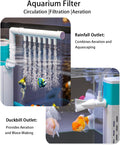 Aquarium Fish Tank Kit, 3 Gallon Betta Fish Tanks Starter Kit with Light and Filter, Blue Sand, Small Tropical Fish, Gup