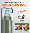 IREDOON Dog Nail Grinder with 4 LED Lights, 3 Speeds Super Quiet for Pets