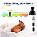 Save 10% on Silent Groom Pro Pet Nail Grinder + Organic Pet Paw Relief Balm