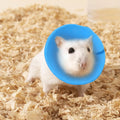 3 Pcs Adjustable Recovery Bird Cone Collar,Hamster Elizabeth Collar Protective Cones for Sugar Glider Hamster Ferret Squ