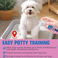 Dog Potty Training Spray,Go Here Potty Training Indoor & Outdoor,Dog Pee Attractant Spray,Training & Behavior Aids For Dogs Cats to Pee in One Spot,Prevent Your Pet from Soiling The Carpet,120ML