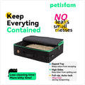 Travel Light Portable Cat Travel Litter Box. Ultra-Lightweight, Stop Lugging a Heavy Hard Litter Box. Zipped Lid, Keep Everything Contained. Ideal for Hotel Stays, Car Trips, Flights Without Any Mess