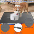 48"x32"(120cmx80cm) Extra Large Pet Food Mat, 1.5MM Super Thick Silicone Dog Mats for Food and Water, XXXL Nonslip Pet F