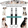 Dog Whistle, 2 PACK Ultrasonic Dog Whistle to Stop Barking Neighbors Dog, Adjustable Ultrasonic Silent Dog Whistle, Prof