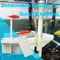 Compatible with Fluval Hatchery Box – Professional Egg Collection for Egg-Laying Fish, Bottom Grid with Troughs, Clear V