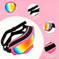 Dog Goggles for Medium Large Breed UV Protection Windproof Anti-Fog Eyewear
