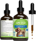 Pet Wellbeing Life Gold for Dogs - Immune & Cellular Health, 4 oz