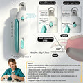 Adjustable Cat Nail Clippers with Safety Guard & Hidden File, Splash-Proof Trimmer for Kittens & Indoor Cats, Painless B