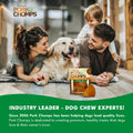 Pork Chomps Roasted Pork Skin Dog Chews, Ear Shapes, 10 Count